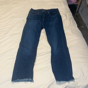 Dark Wash Levi’s 724 High Rise Straight Jeans Size 28